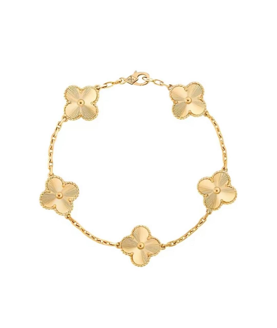VAN CLEEF & ARPELS Золотой платиновый браслет, фото 1