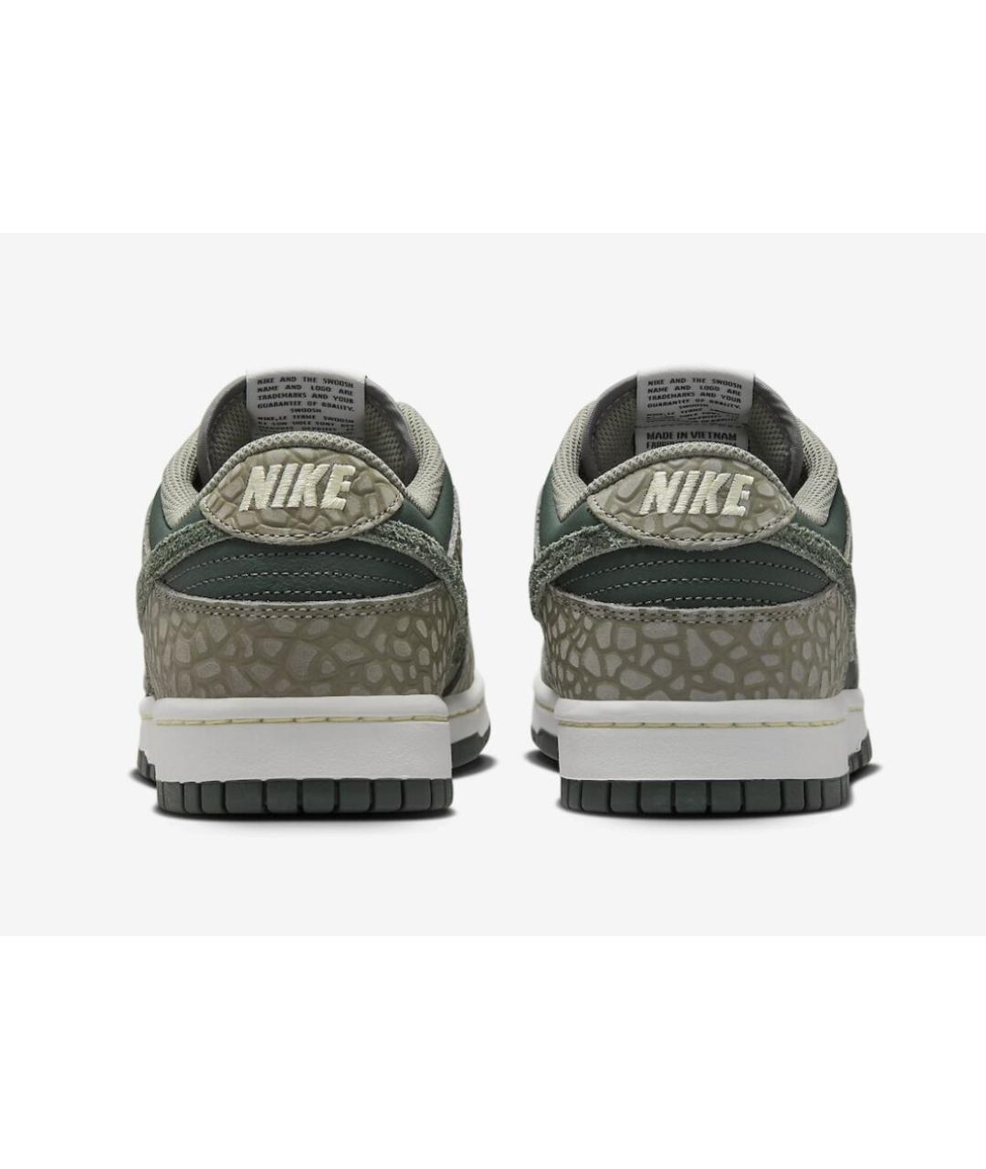 NIKE Зеленые низкие кроссовки / кеды, фото 4