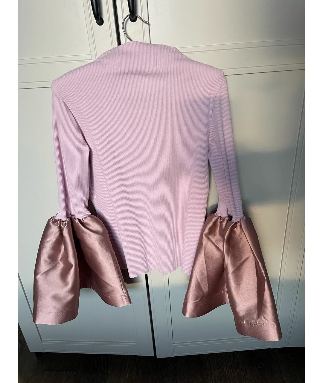 MARQUES' ALMEIDA Розовая хлопковая рубашка, фото 2