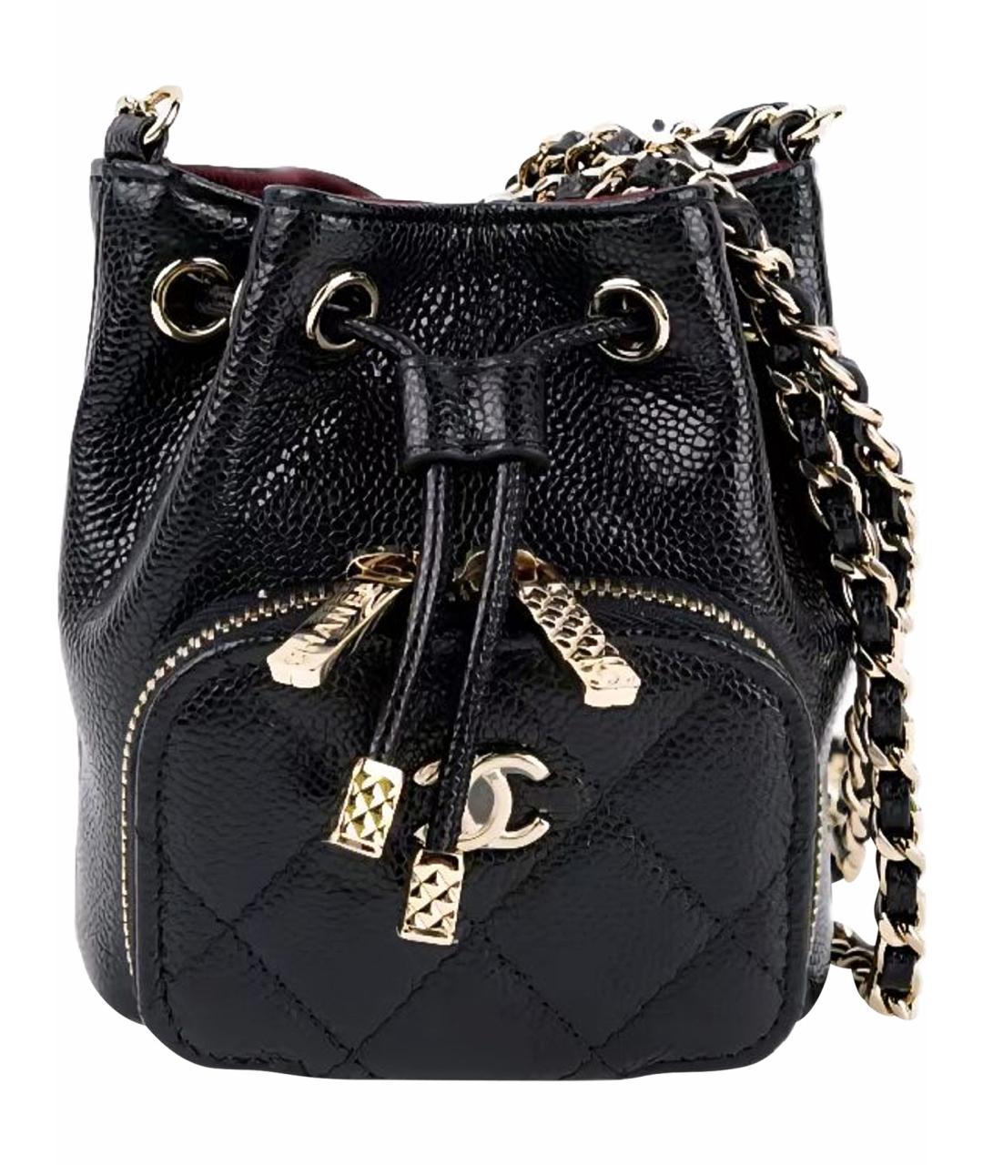 CHANEL Черная сумка через плечо, фото 1