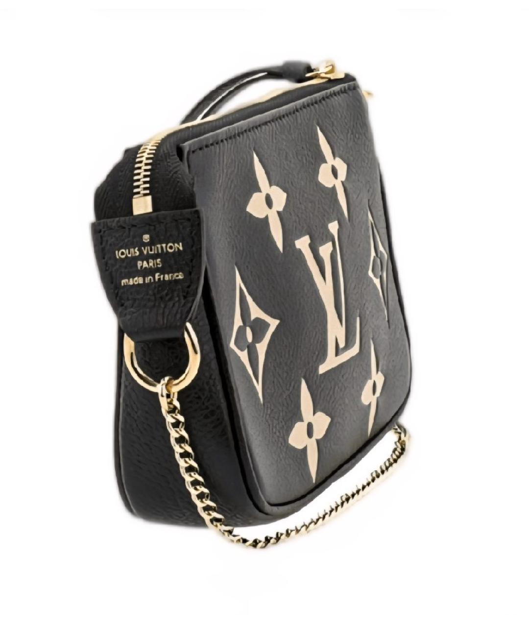 LOUIS VUITTON Черная сумка с короткими ручками, фото 2