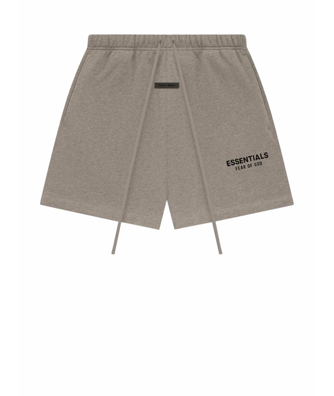 FEAR OF GOD ESSENTIALS Серые хлопковые шорты, фото 1
