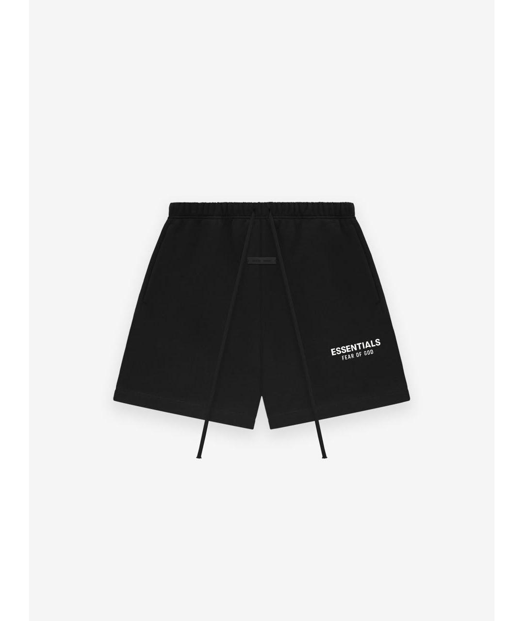 FEAR OF GOD ESSENTIALS Черные хлопковые шорты, фото 7
