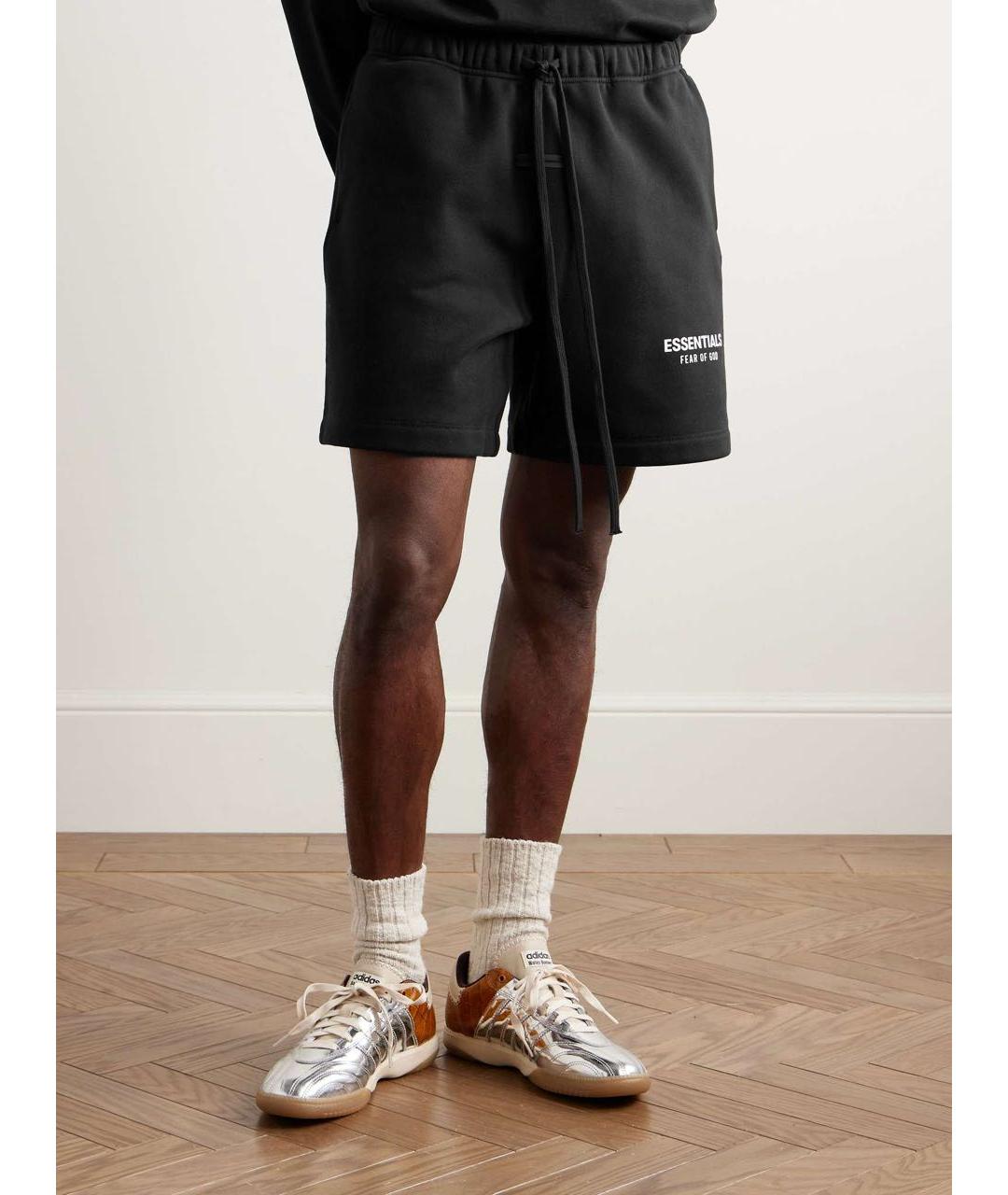 FEAR OF GOD ESSENTIALS Черные хлопковые шорты, фото 5