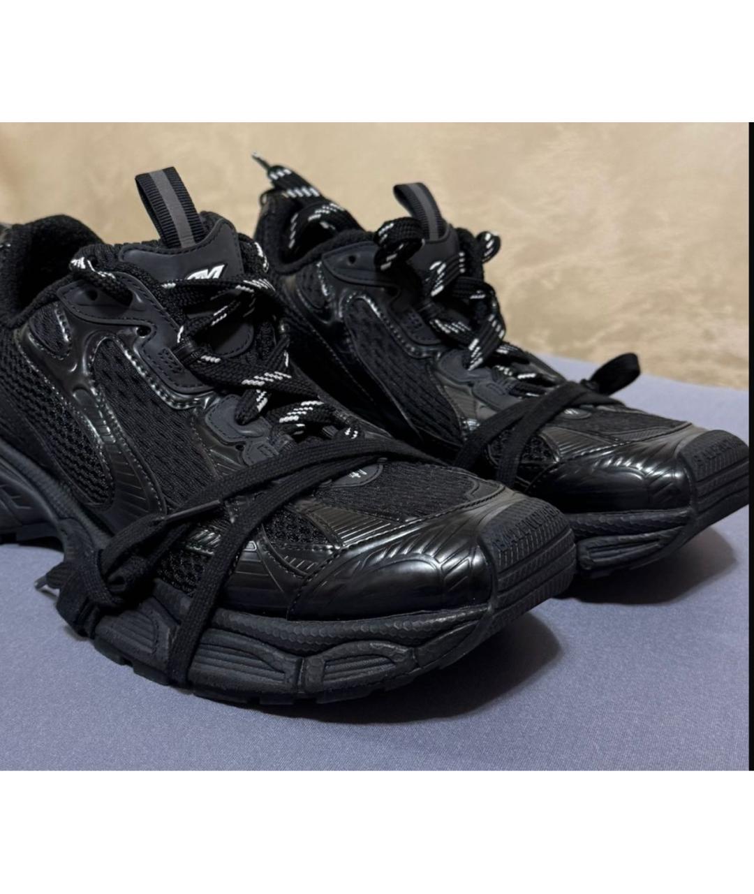 BALENCIAGA Черные кроссовки, фото 4