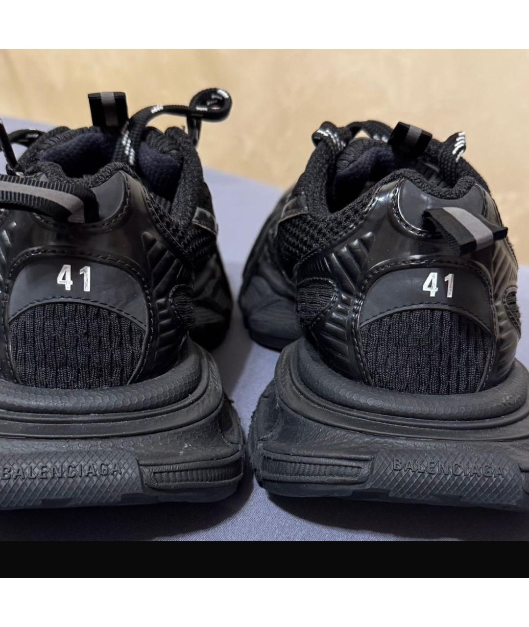 BALENCIAGA Черные кроссовки, фото 5