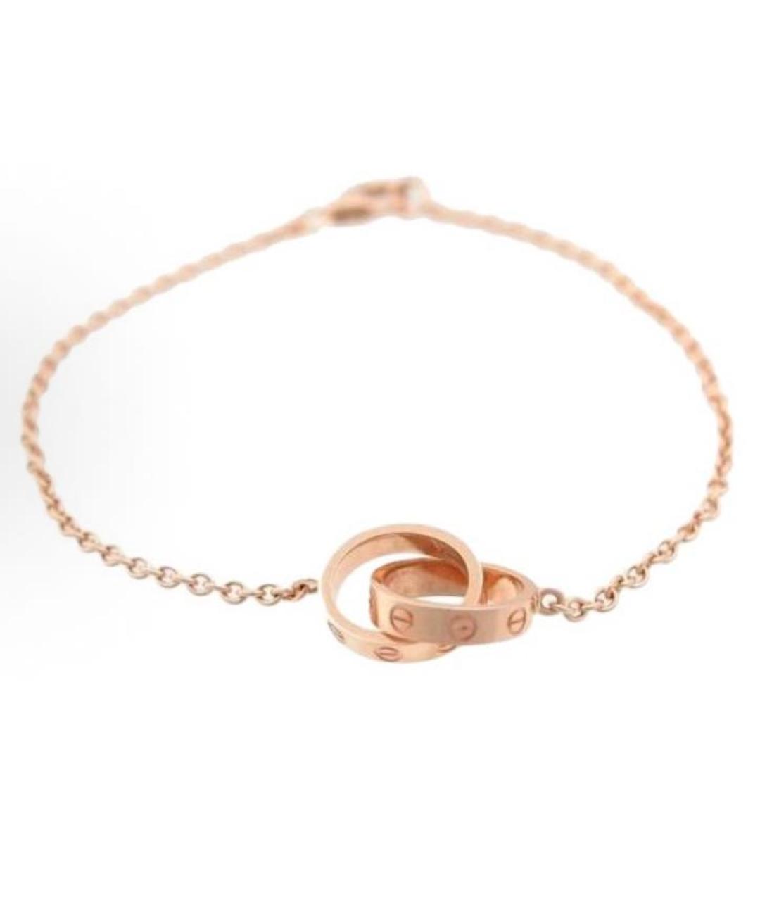 CARTIER Золотой браслет из розового золота, фото 2