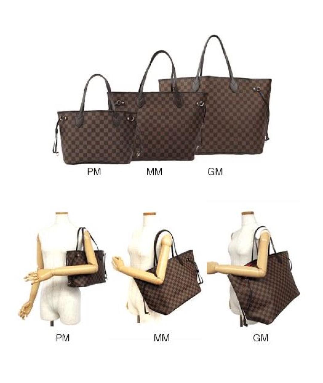 LOUIS VUITTON Кожаная сумка тоут, фото 4