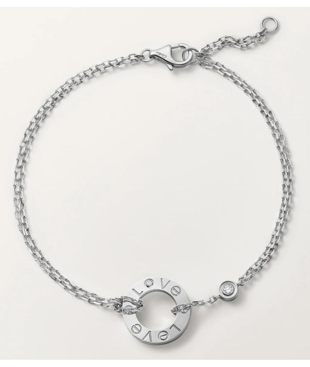 CARTIER Браслет из белого золота, фото 4