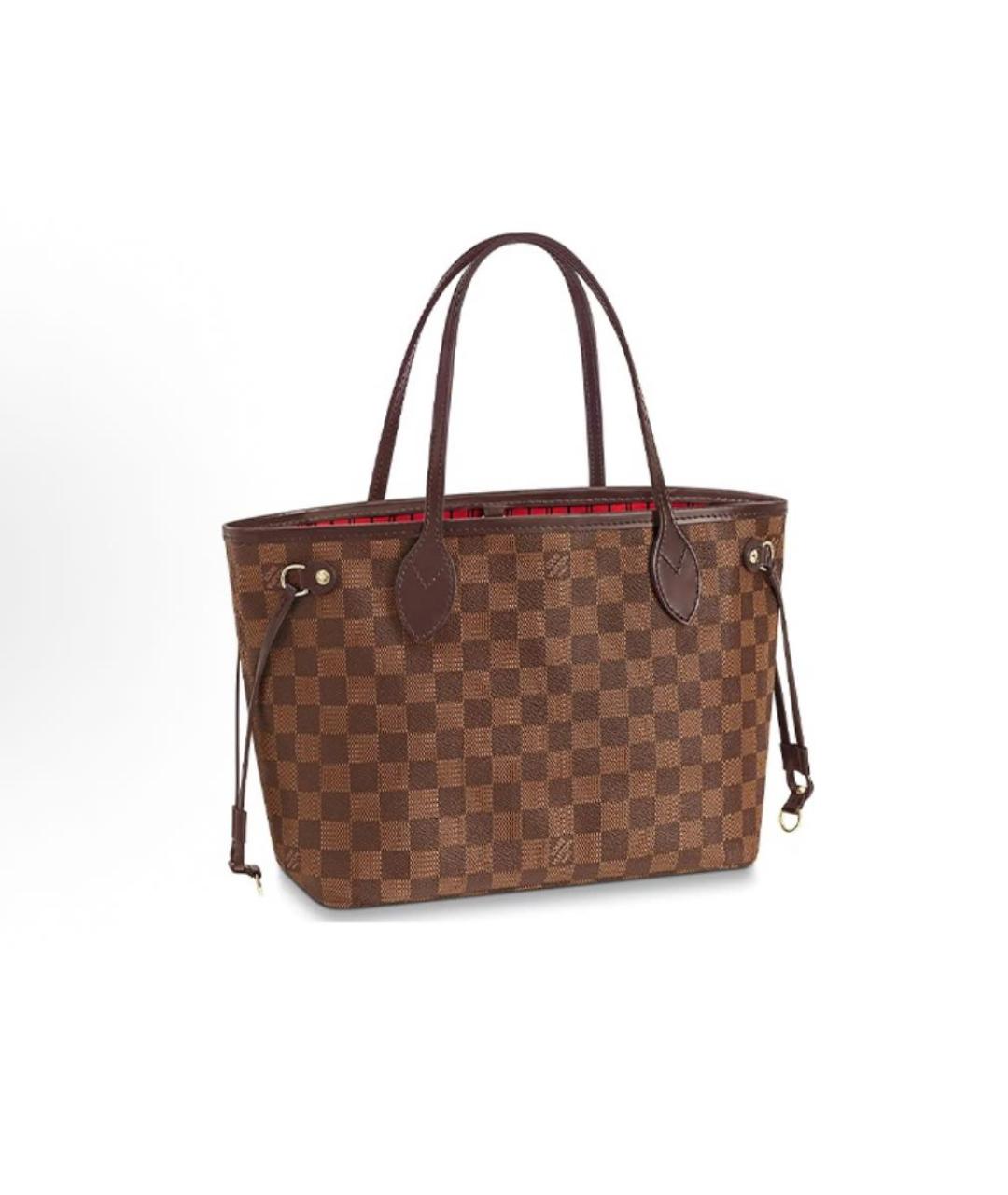 LOUIS VUITTON Коричневая сумка тоут, фото 2