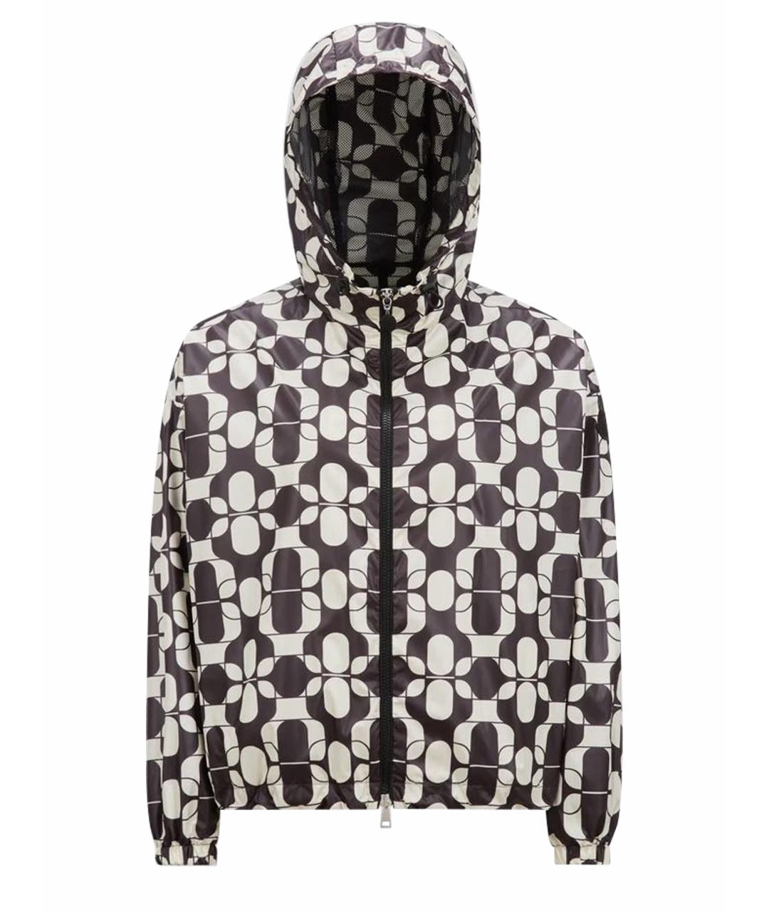 MONCLER Черная полиэстеровая куртка, фото 1