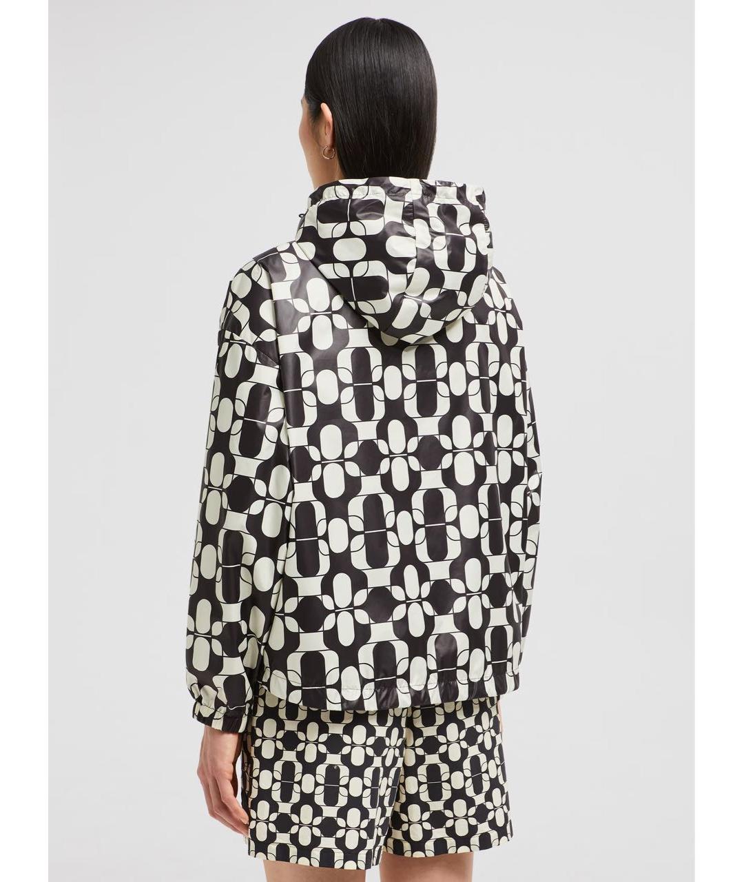 MONCLER Черная полиэстеровая куртка, фото 5