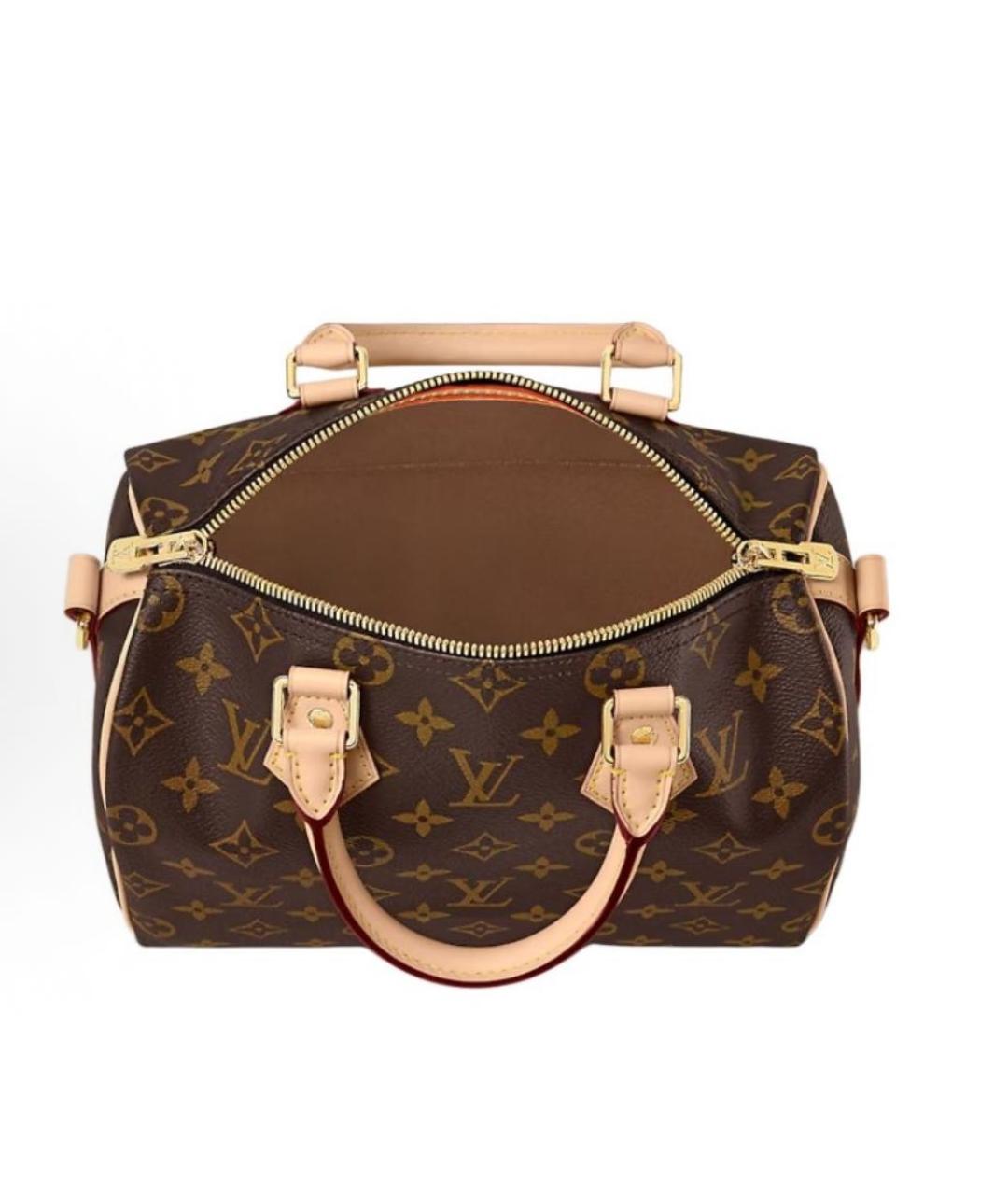 LOUIS VUITTON Коричневая сумка с короткими ручками, фото 3