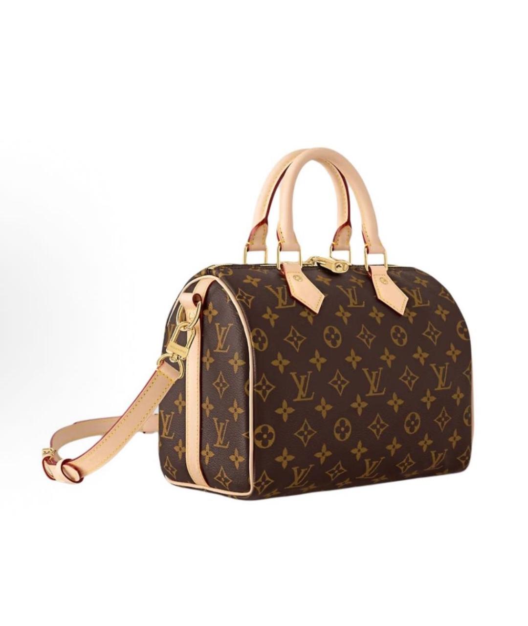 LOUIS VUITTON Коричневая сумка с короткими ручками, фото 2