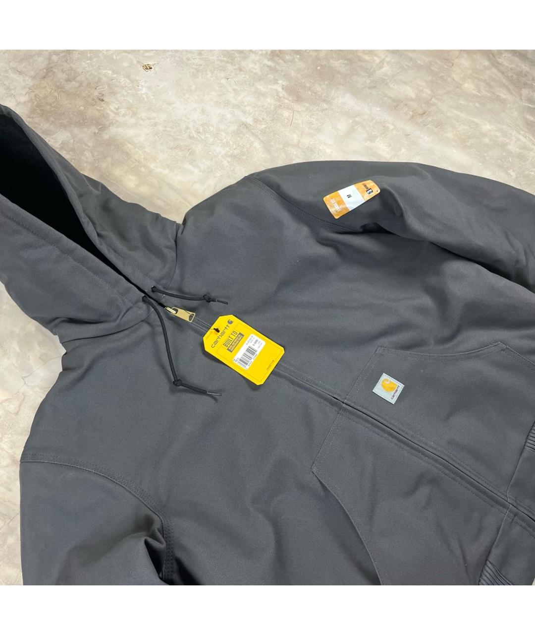CARHARTT Антрацитовая хлопковая куртка, фото 2