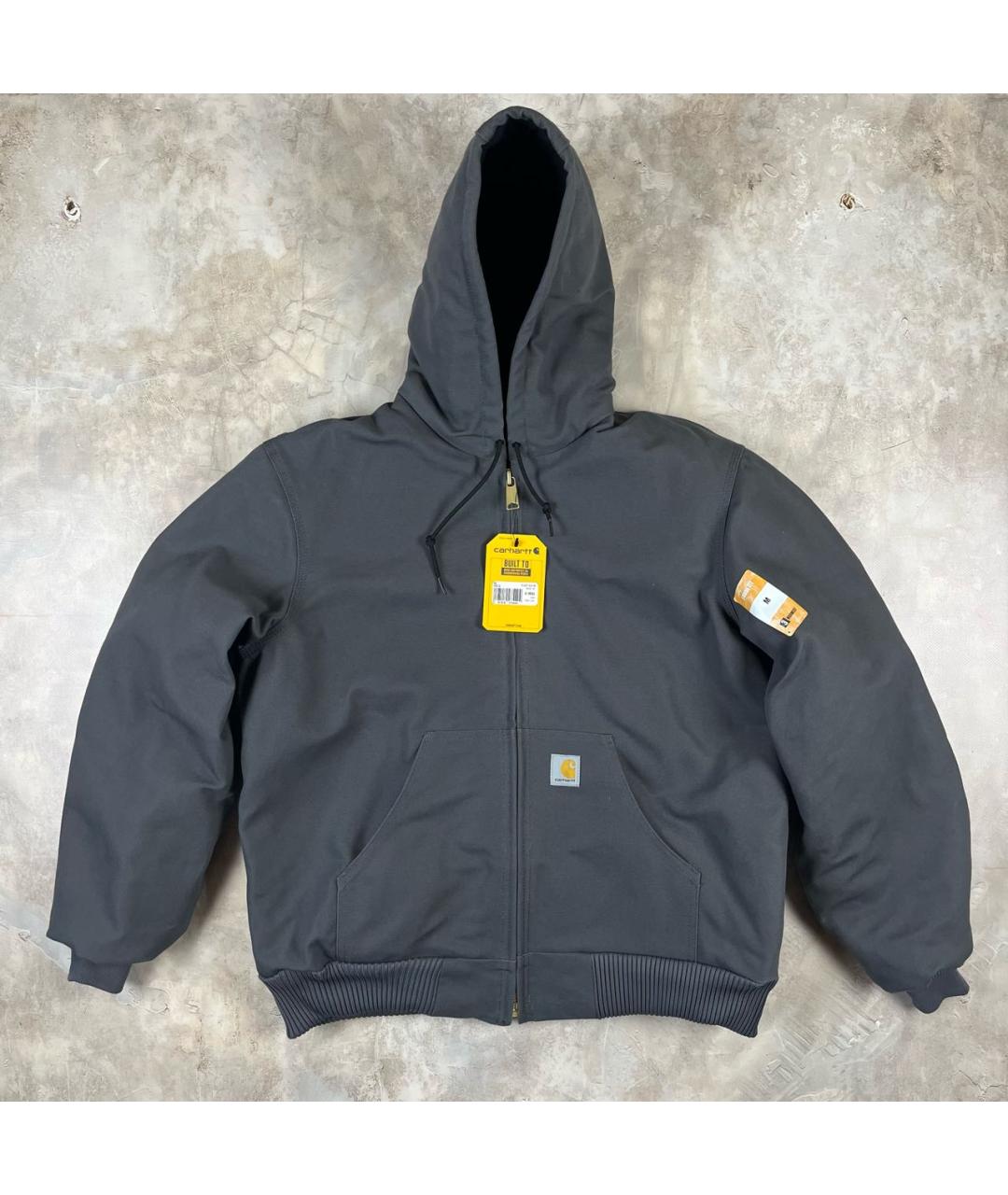 CARHARTT Антрацитовая хлопковая куртка, фото 6