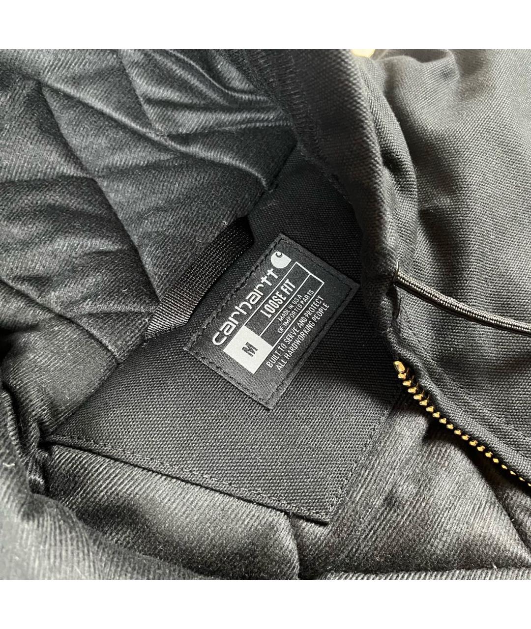 CARHARTT Черная хлопковая куртка, фото 4