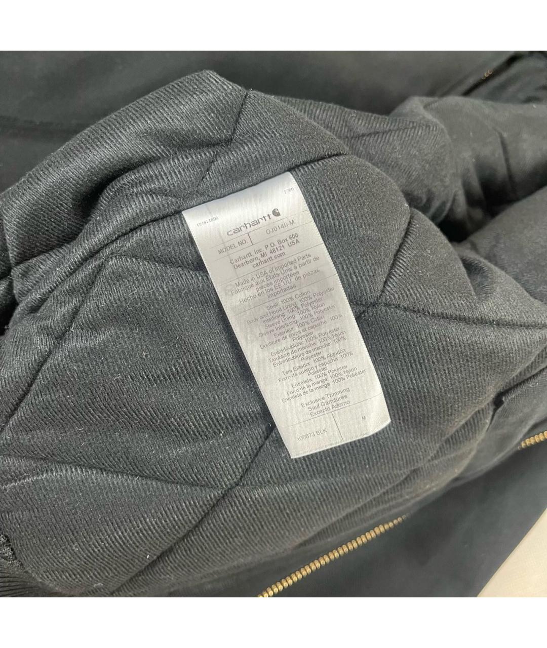 CARHARTT Черная хлопковая куртка, фото 5