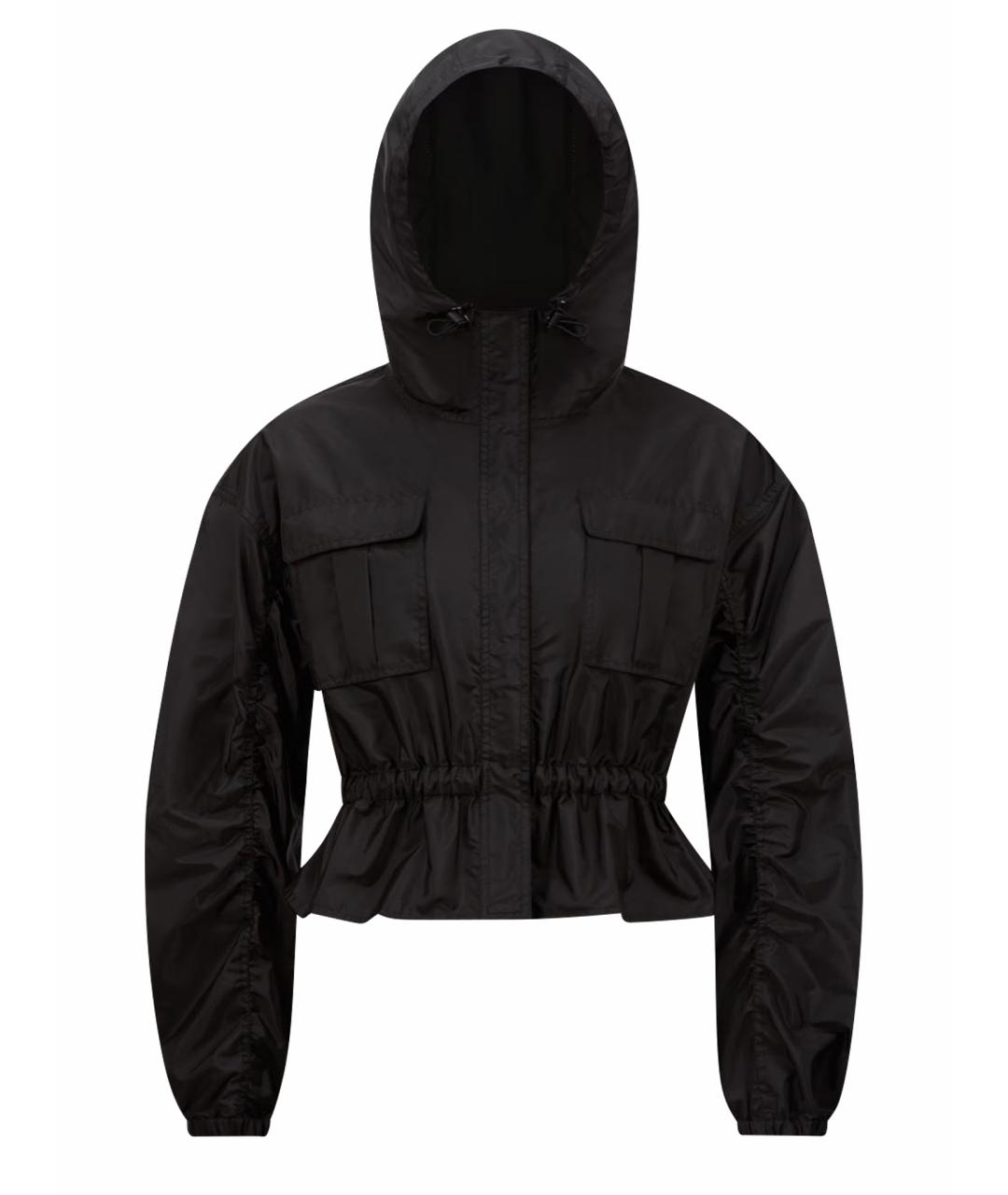 MONCLER Черная полиамидовая куртка, фото 1