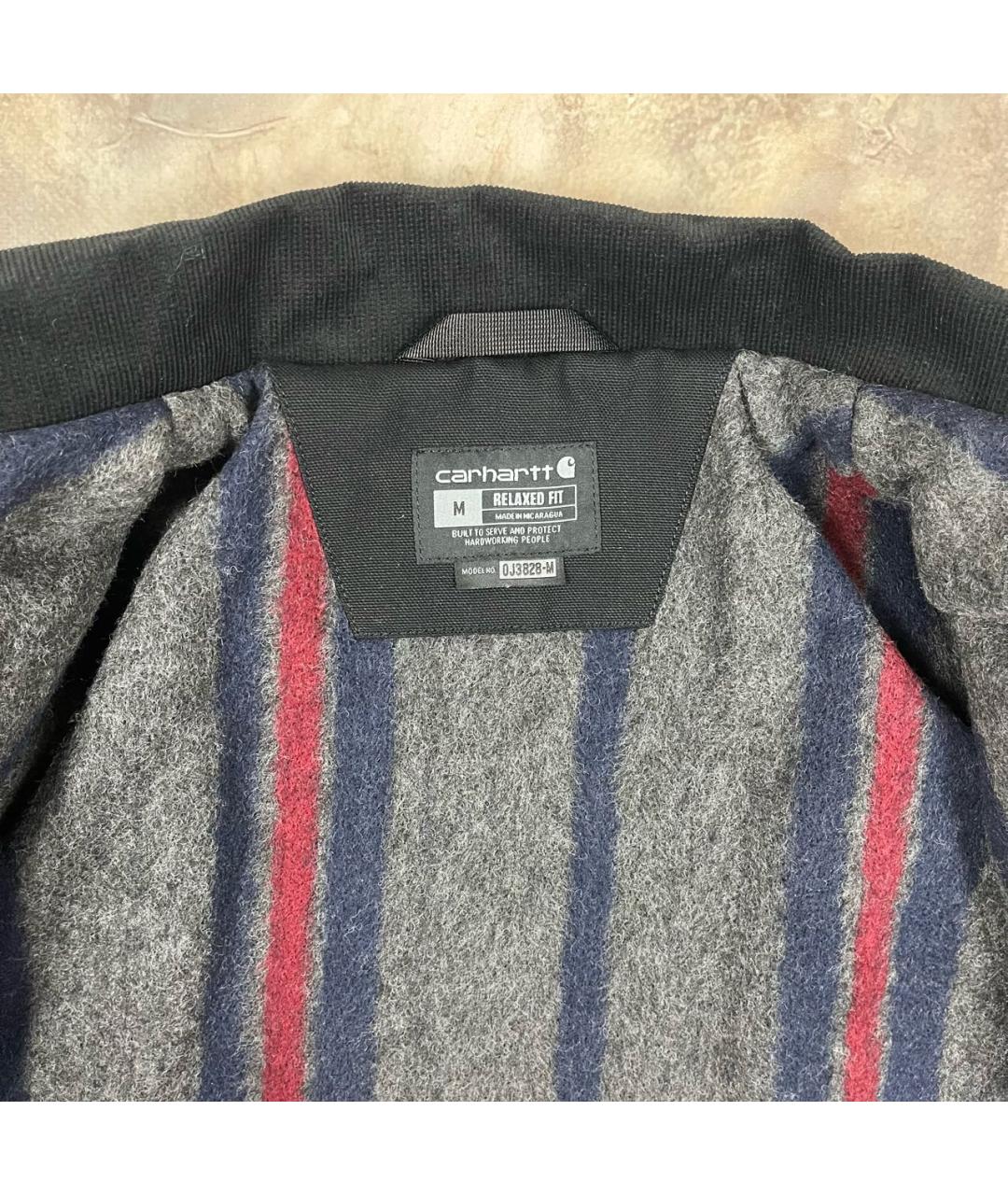 CARHARTT Черная хлопковая куртка, фото 4