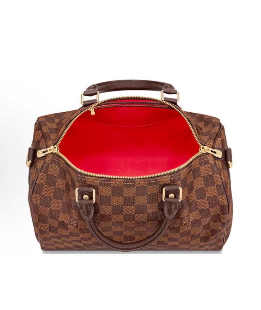 LOUIS VUITTON Коричневая сумка с короткими ручками, фото 4