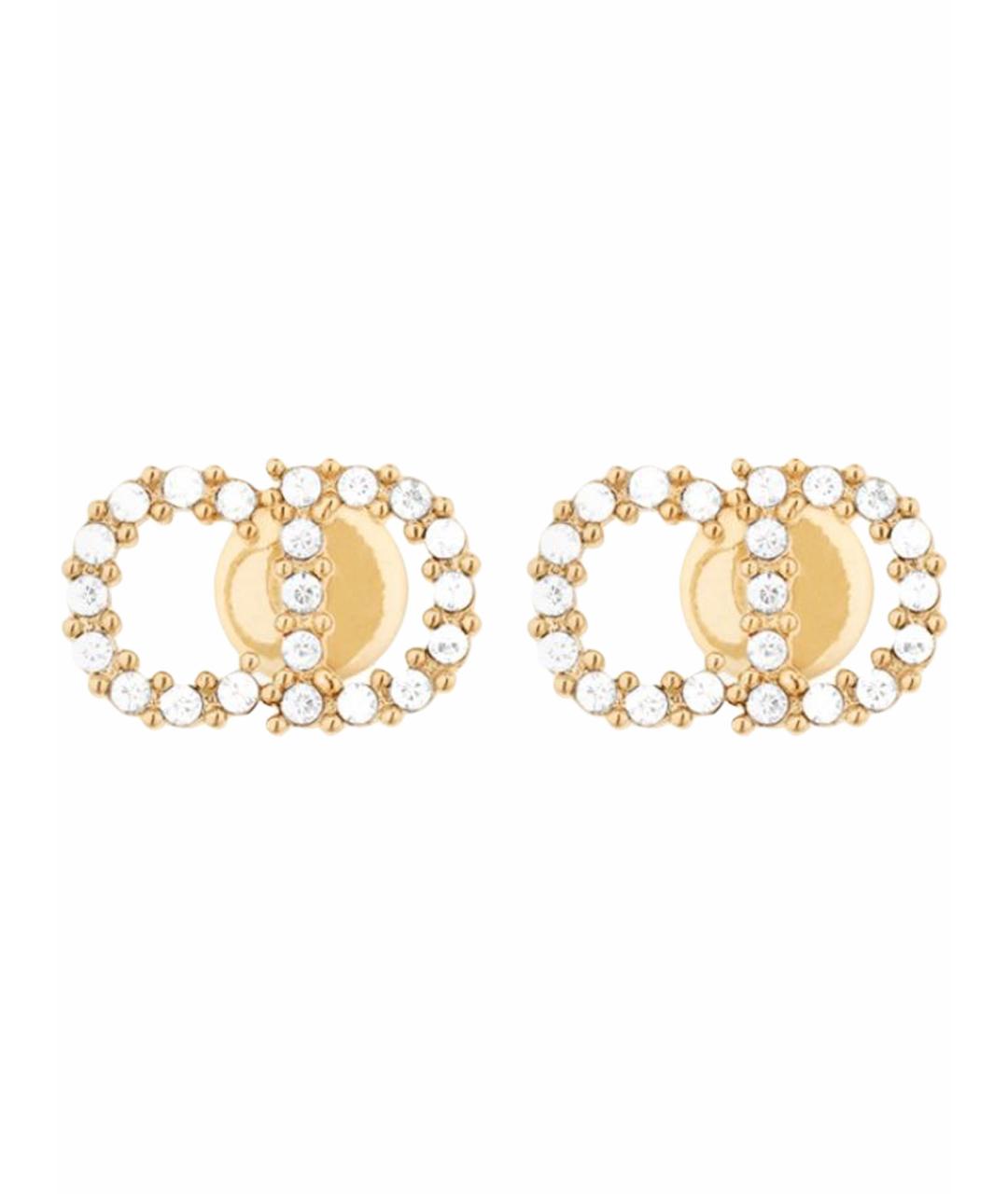 CHRISTIAN DIOR Золотые серьги, фото 1