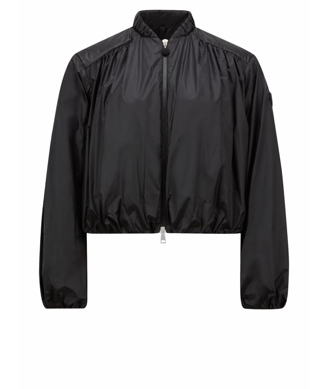 MONCLER Черная полиамидовая куртка, фото 1