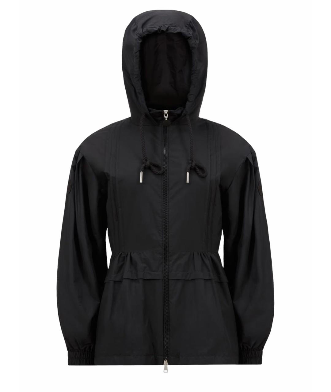 MONCLER Черная полиамидовая куртка, фото 1