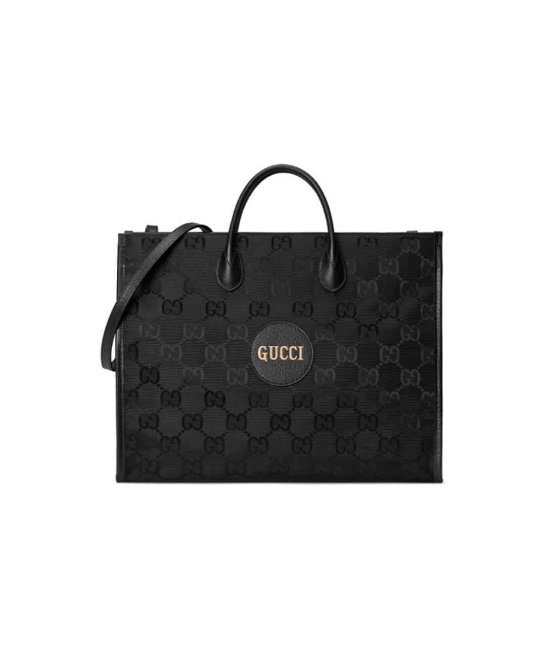 GUCCI Черная сумка тоут, фото 1