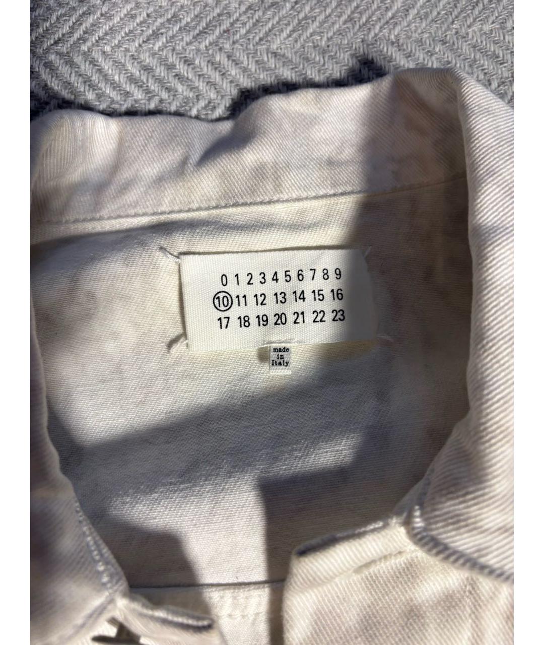 MAISON MARGIELA Белая куртка, фото 4