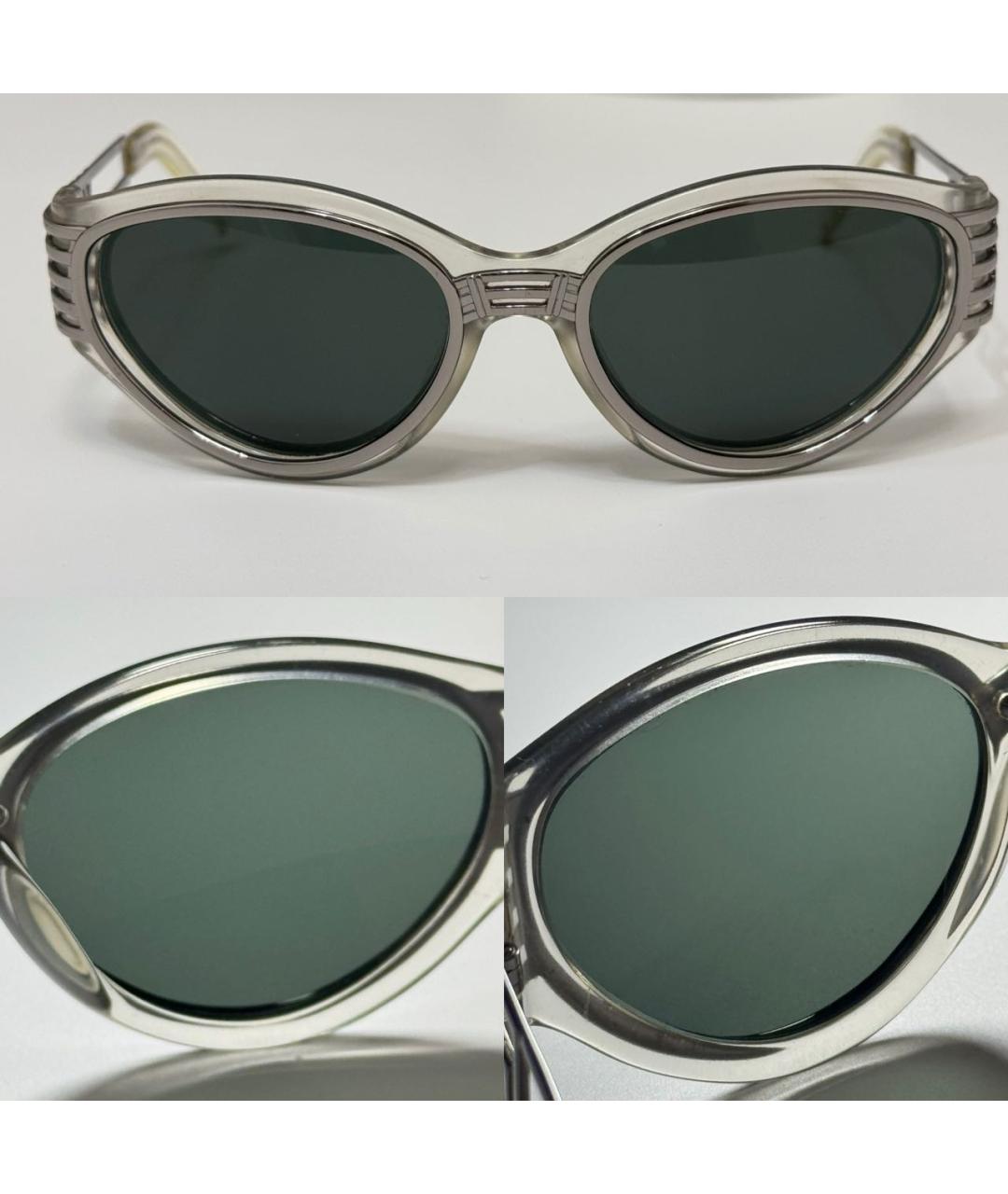 SAINT LAURENT Металлические солнцезащитные очки, фото 8