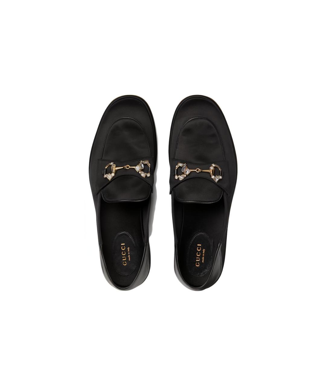 GUCCI Черные лоферы, фото 2