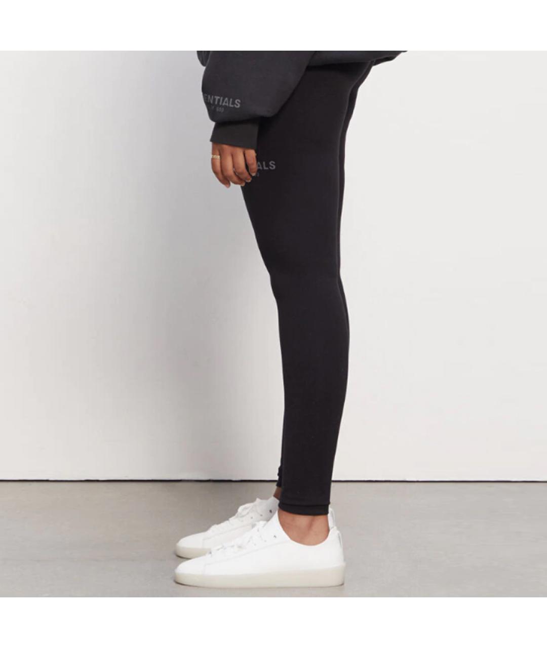 FEAR OF GOD ESSENTIALS Черные прямые брюки, фото 3