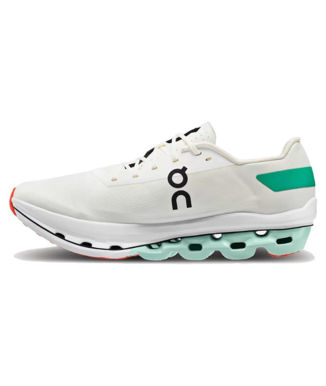 ON Белые текстильные низкие кроссовки / кеды, фото 2