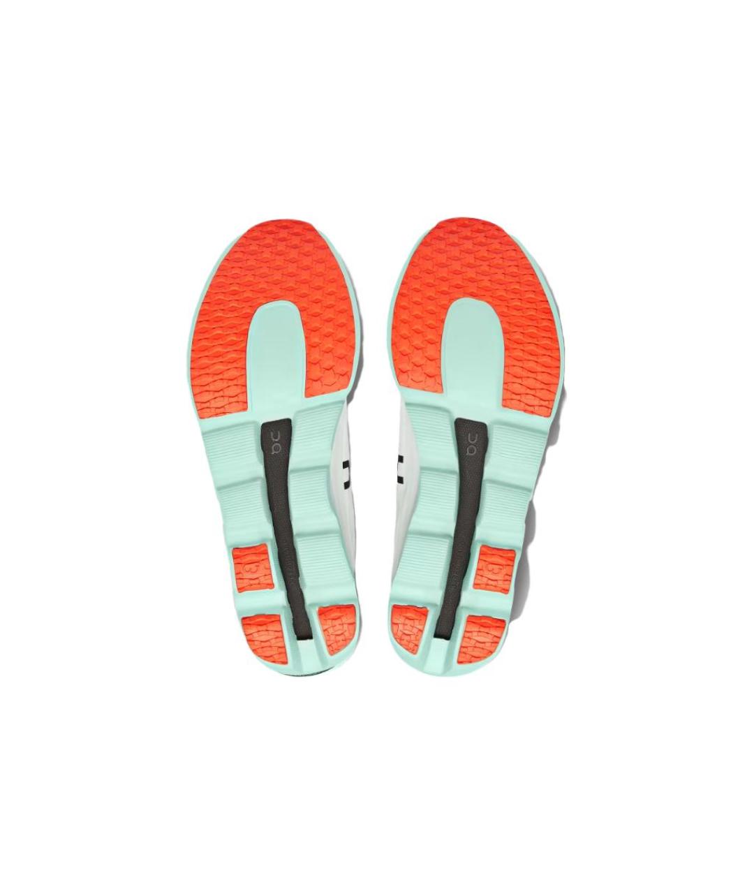 ON Белые текстильные низкие кроссовки / кеды, фото 6