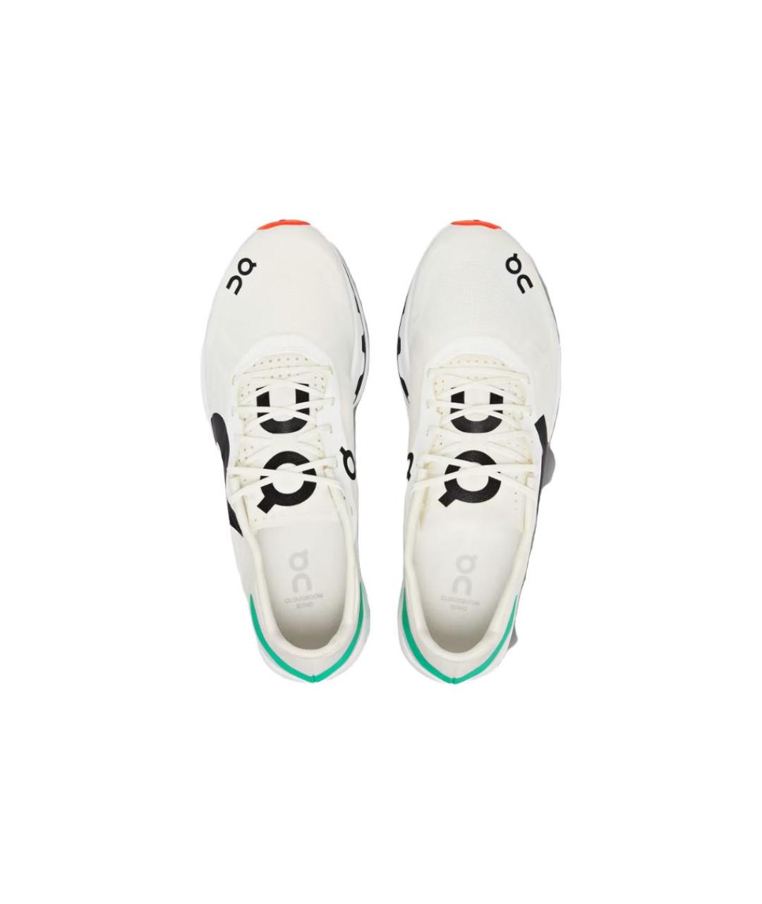 ON Белые текстильные низкие кроссовки / кеды, фото 4