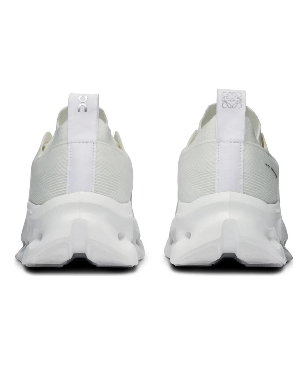 ON Белые бархатные низкие кроссовки / кеды, фото 5