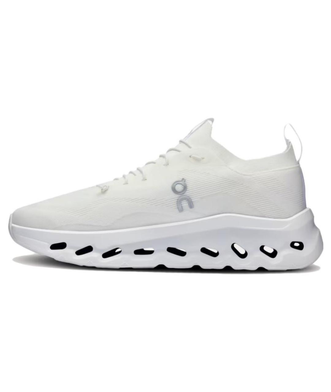 ON Белые бархатные низкие кроссовки / кеды, фото 2