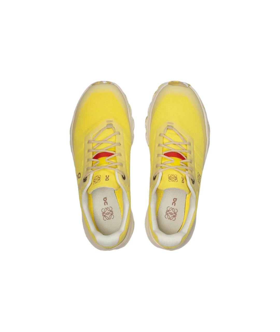 ON Желтые синтетические кроссовки, фото 4