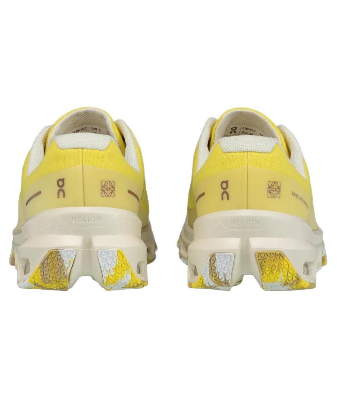 ON Желтые синтетические кроссовки, фото 5