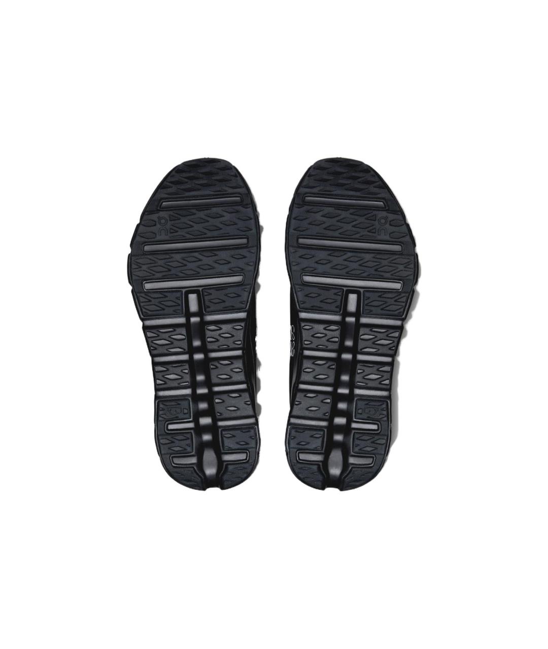 ON Черные бархатные низкие кроссовки / кеды, фото 5