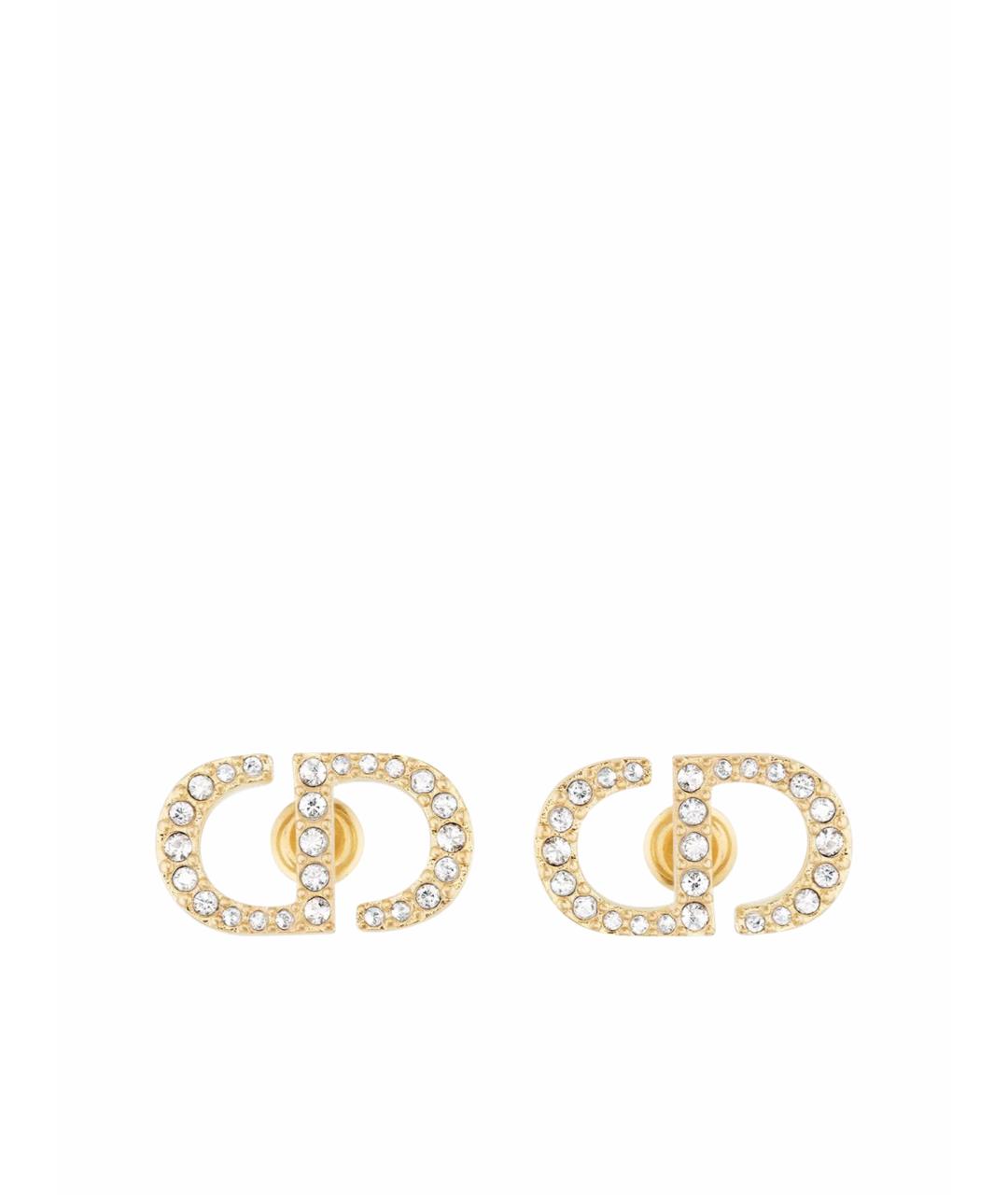 CHRISTIAN DIOR Золотые серьги, фото 1