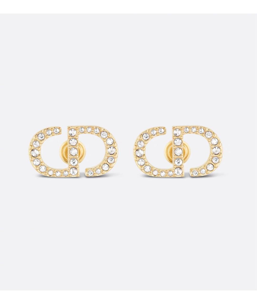 CHRISTIAN DIOR Золотые серьги, фото 3