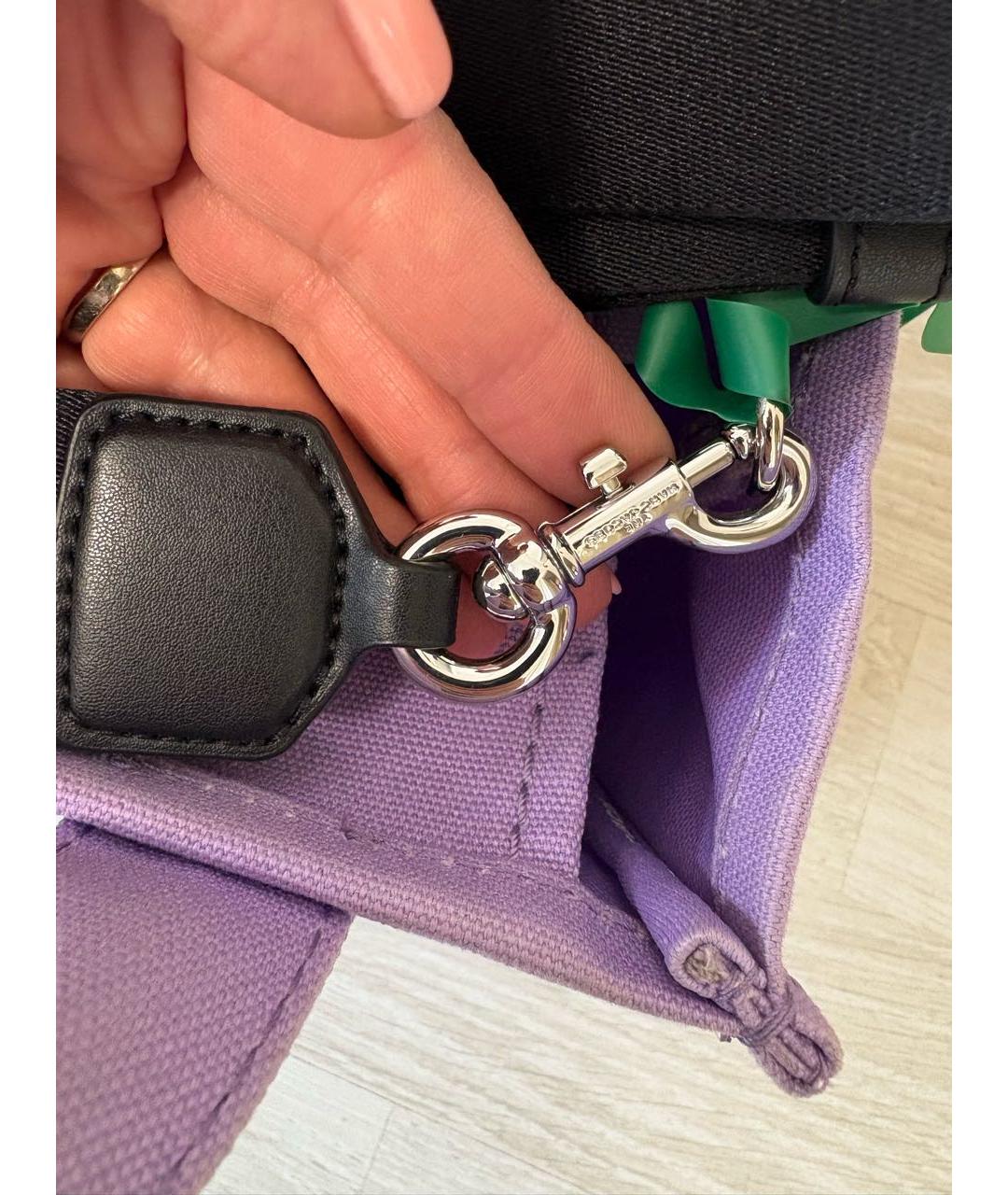 MARC JACOBS Фиолетовая сумка тоут, фото 3