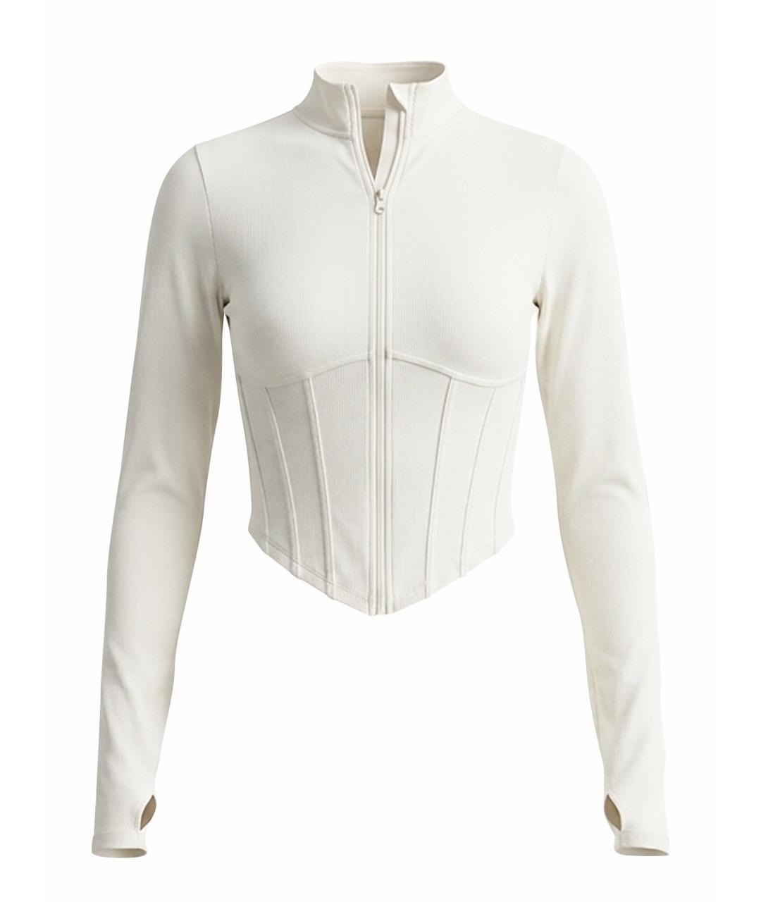 ALO YOGA Белая куртка, фото 1