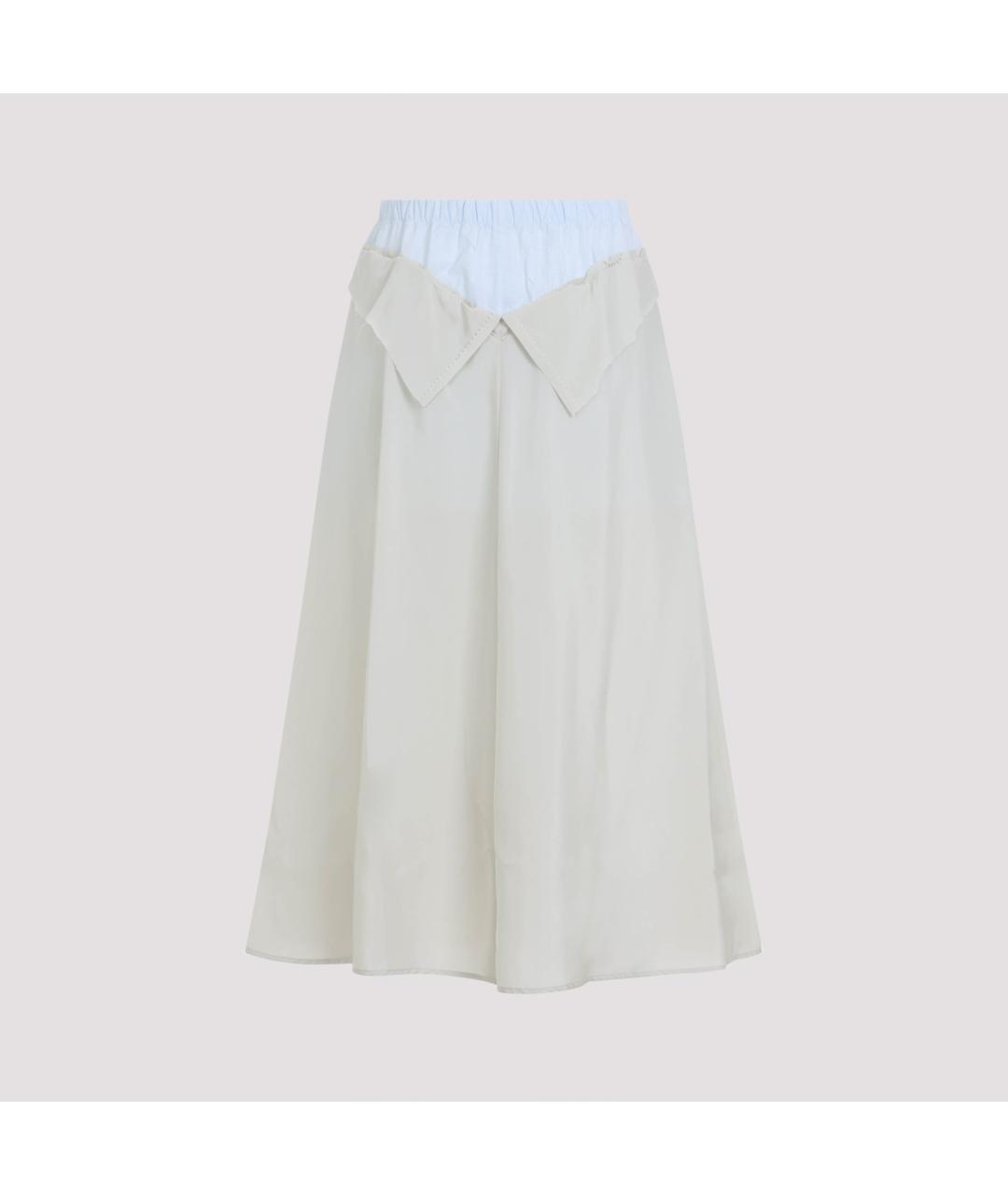 MAISON MARGIELA Мульти вискозная юбка миди, фото 3