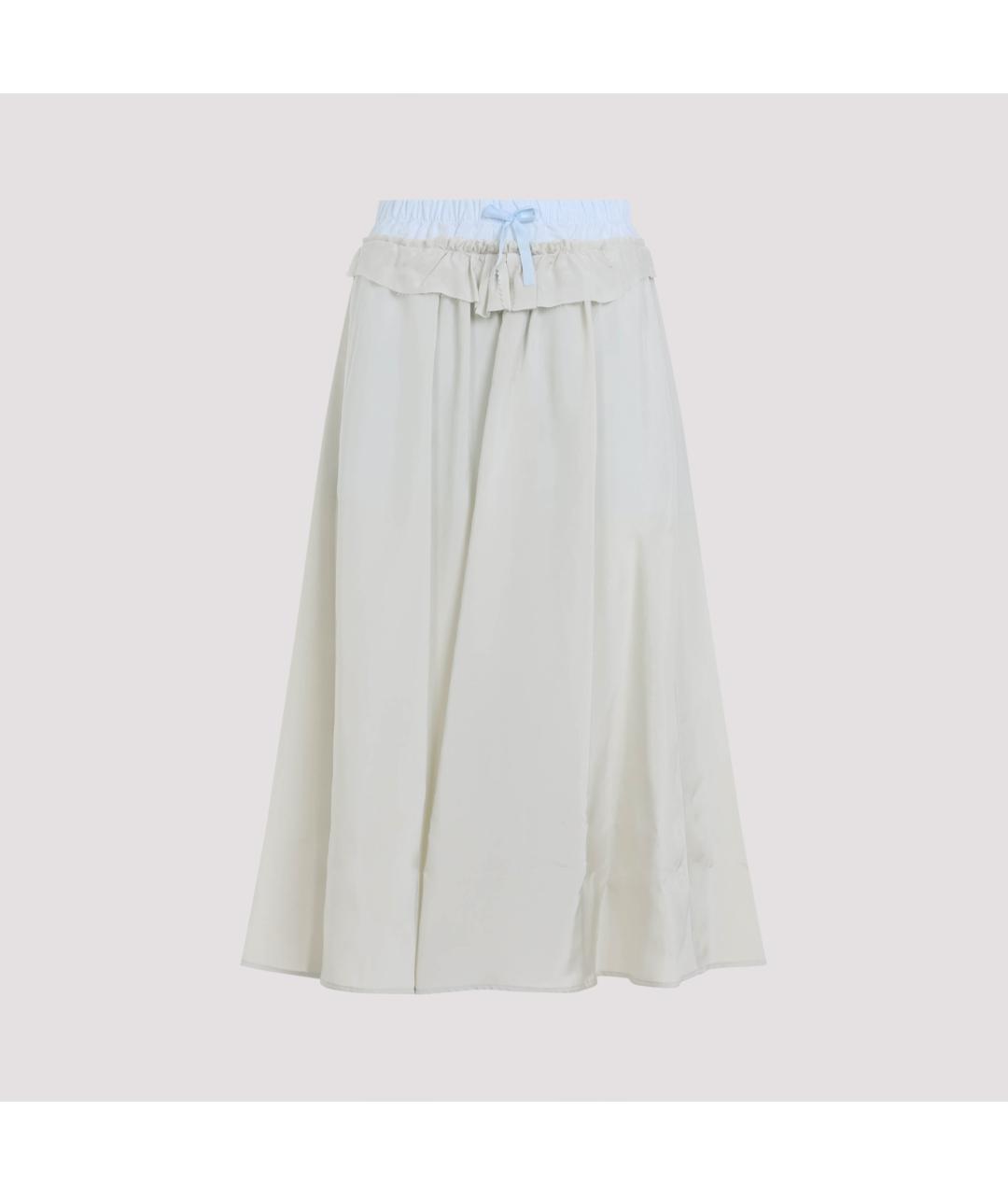 MAISON MARGIELA Мульти вискозная юбка миди, фото 2