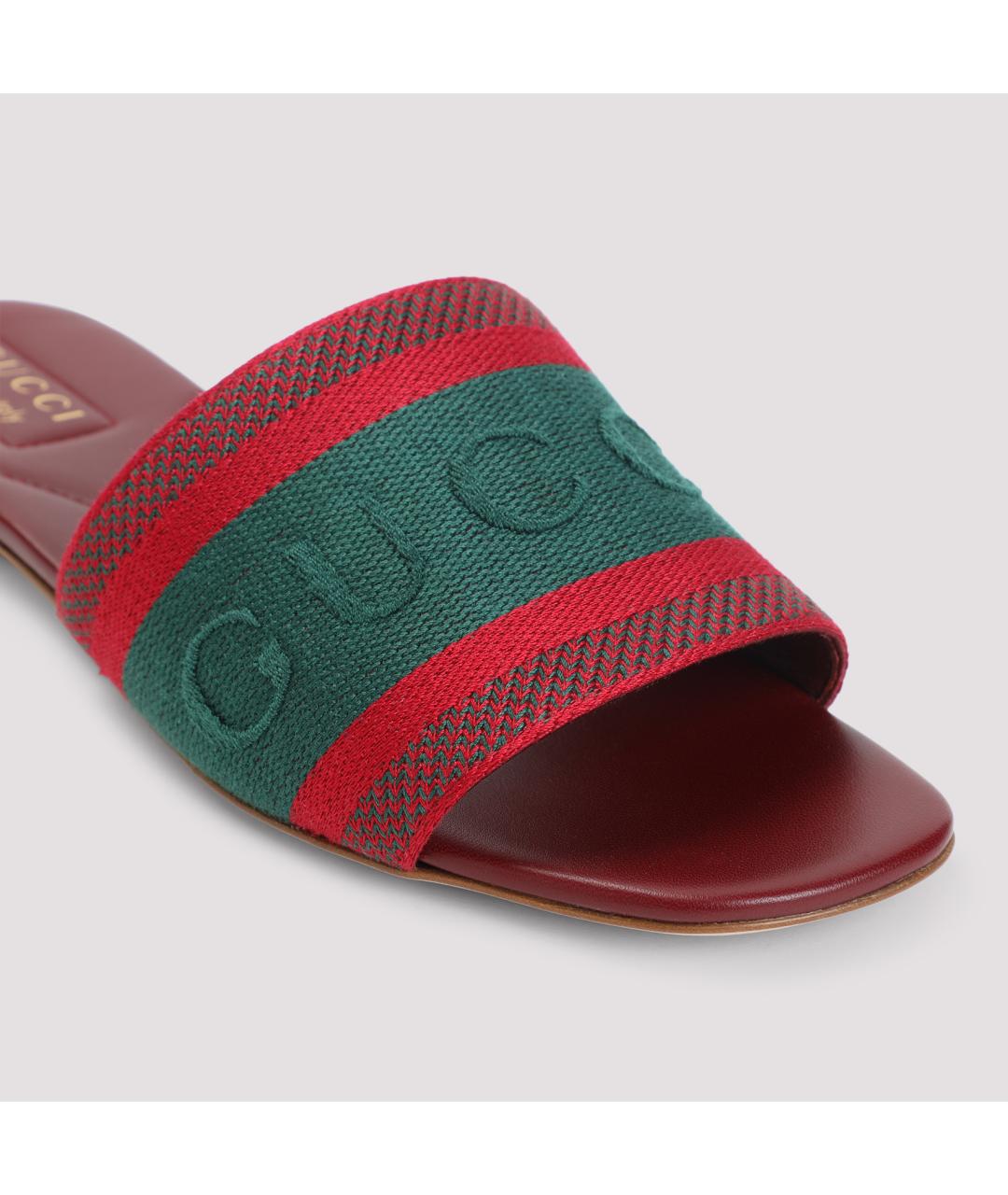 GUCCI Мульти шлепанцы, фото 5