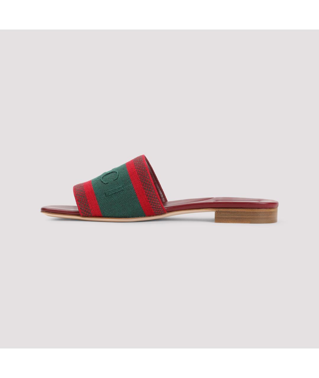 GUCCI Мульти шлепанцы, фото 3