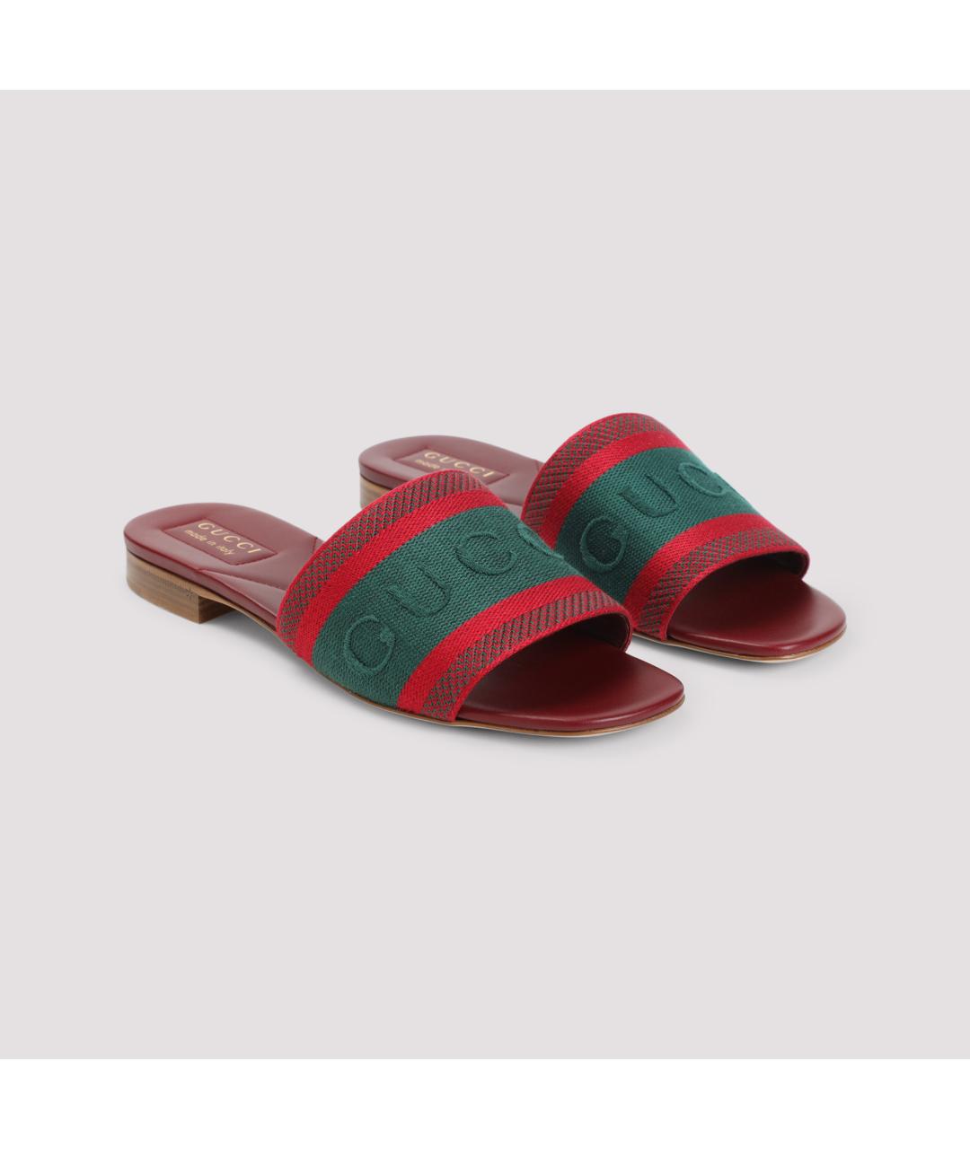 GUCCI Мульти шлепанцы, фото 4